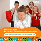DIADIE KIDS Desodorante natural para niños. Unisex. Elimina mal olor. Rollon