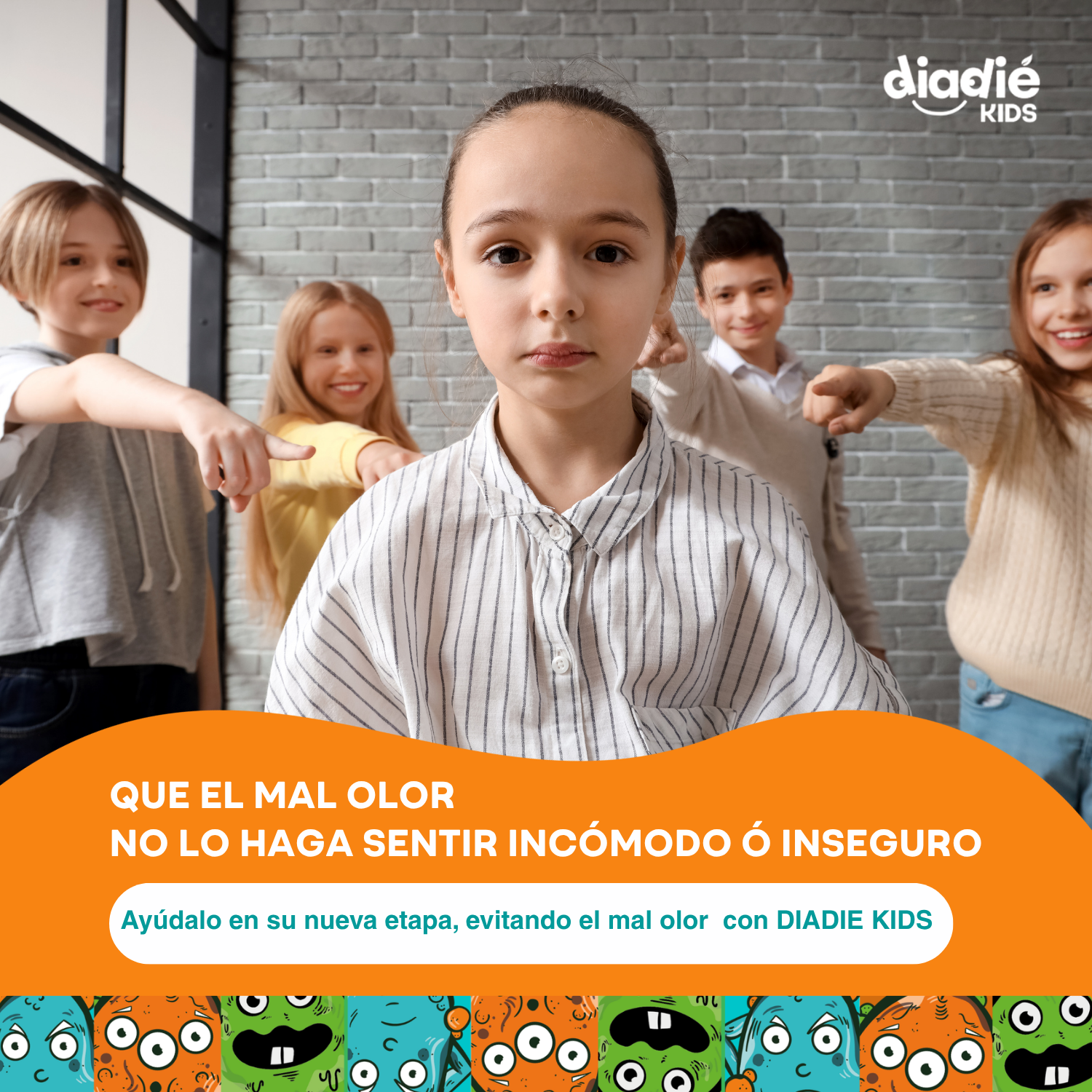 DIADIE KIDS | Desodorante Natural Para Niños en Spray liquido | Axilas y Pies | Sin Aluminio | Elimina Mal Olor | Extracto de Salvia | No irrita | 8 a 13 años | 60g | 1 Pieza