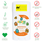 DIADIE KIDS Desodorante natural para niños. Elimina mal olor. Barra. Unisex