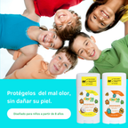 DIADIE KIDS Desodorante natural para niños. Elimina mal olor. Barra. Unisex